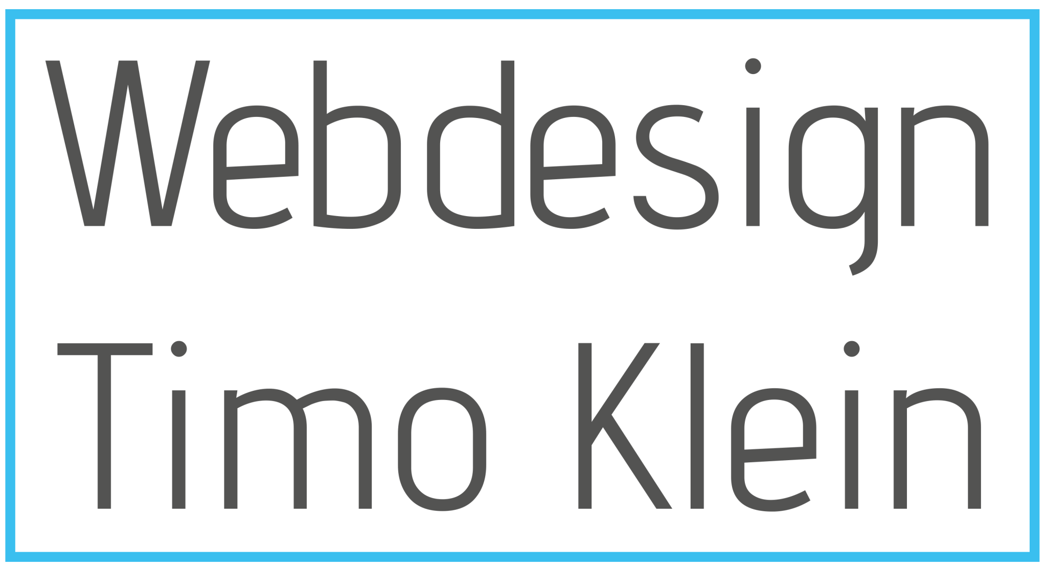 Kleines Logo webdesign TimoKlein_grey